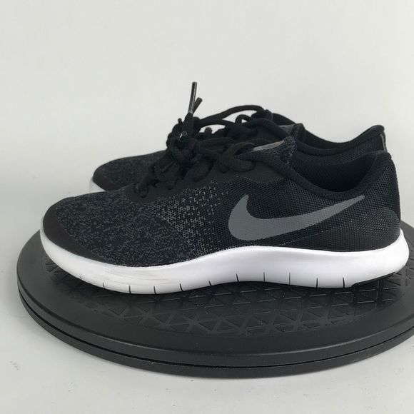 Nike Flex Contact Black/White Athletic Running Shoes 917932-002 Women’s Size 5.5 - Picture 8 of 12